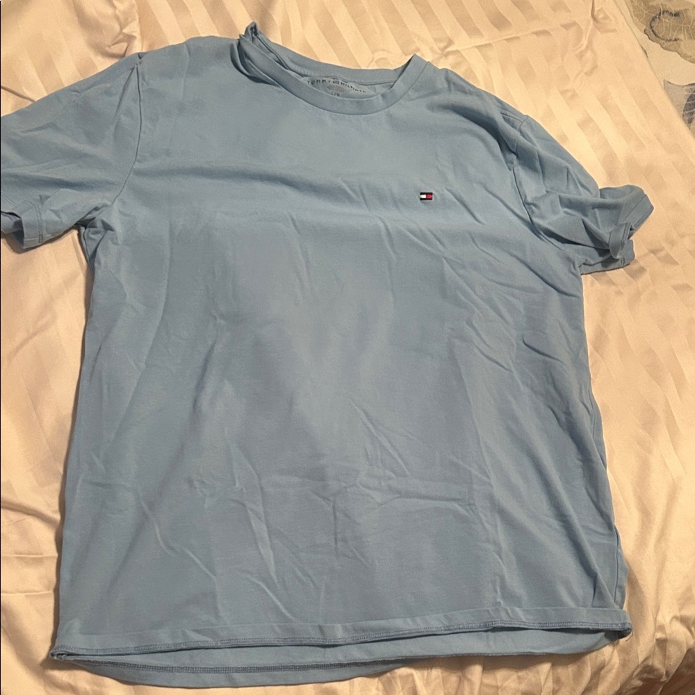 Tommy Hilfiger Classic Crew Neck Sky Blue Tee